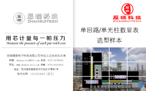 單回路-智能數(shù)顯表-選型樣本-免費下載