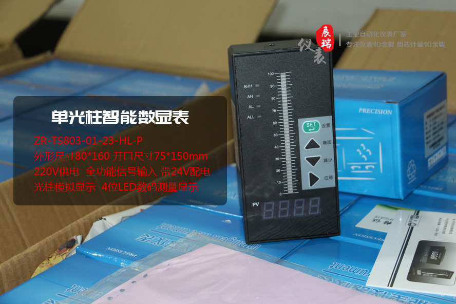單光柱數字顯示控制儀
